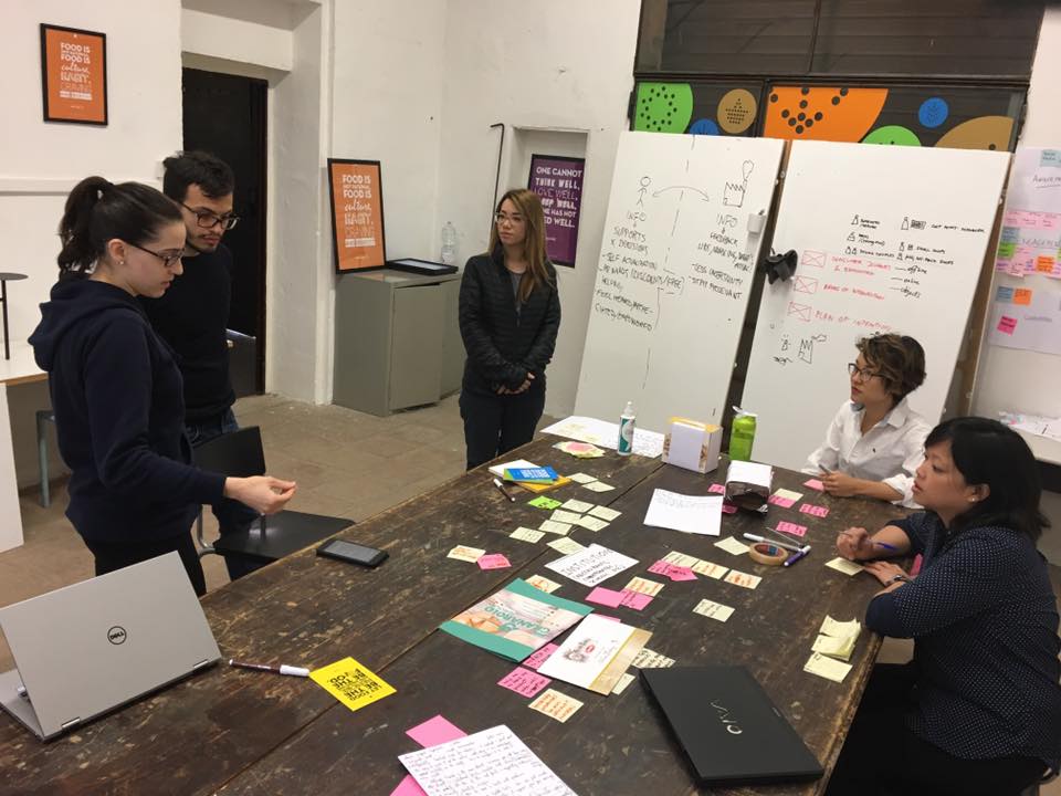 Foodinpro's tweet photo. Design Thinking+Innovation: the perfect recipe for our Food Is A Conversation. Thanks to @misamisono and Judy Hsu from @ideo!
#foodinpro https://t.co/uorOmiES7s