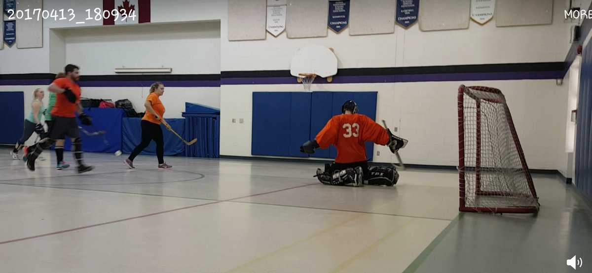 TheWall_33's tweet photo. Thrilling #ballhockey action last night. Sure had a playoff feel. Great to get the win. @Ottawavolley6s #CheetosHC https://t.co/Fw4SXYfIR2