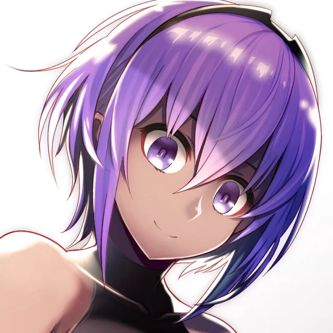静謐のハサン描けました!二枚目は笑顔差分です。
#FateGO #FGO 