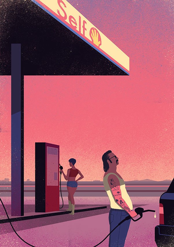 DavideBonazzi2's tweet photo. Self Service is my contribution to #Drawjob Exhibition: the world of porn as seen by 22 illustrators! https://t.co/j4bH1GQ7wg https://t.co/gr2UQl4TMU