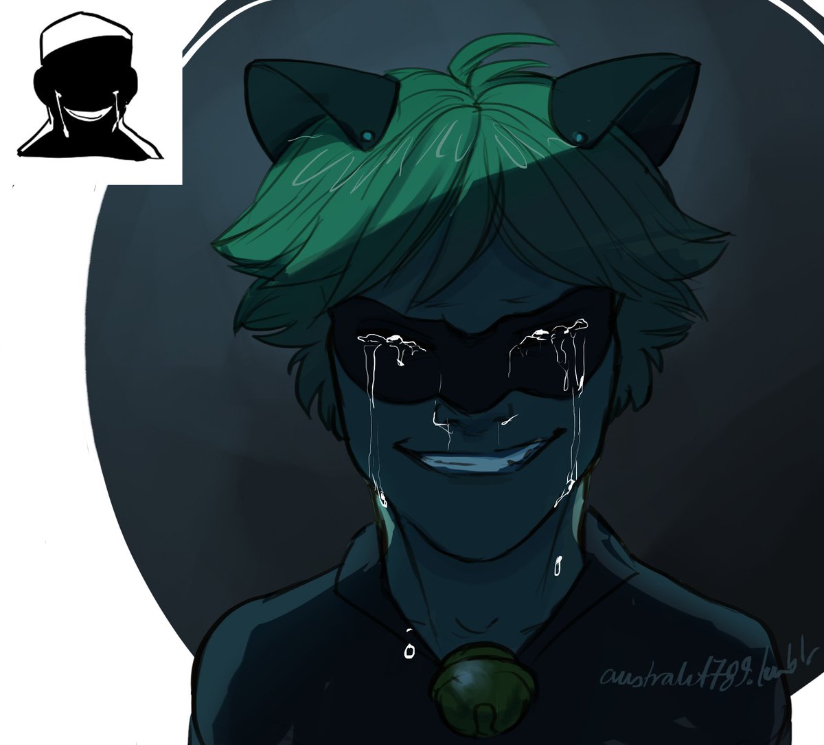 australet789's tweet photo. Sorry for being MIA. Have some doodles from the Sad Scene Meme on tumblr #MiraculousLadybug #AngstTime https://t.co/EigiNWRGpE