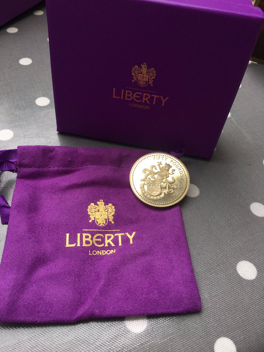 MarrinerJane's tweet photo. @LibertyLondon celebrating my 40th birthday with fabric! Dave gave me a Liberty coin to spend on fabric and haberdashery eeeeek! 💕🍰🍸✂️ https://t.co/x6ddxulvBp