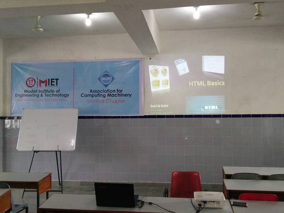 miet_acm's tweet image. The WEB DEVELOPMENT workshop under ACM student chapter ends successfully
Let's catch some pics.
#acm
#mietacmstudentchapter
#busydevelopers