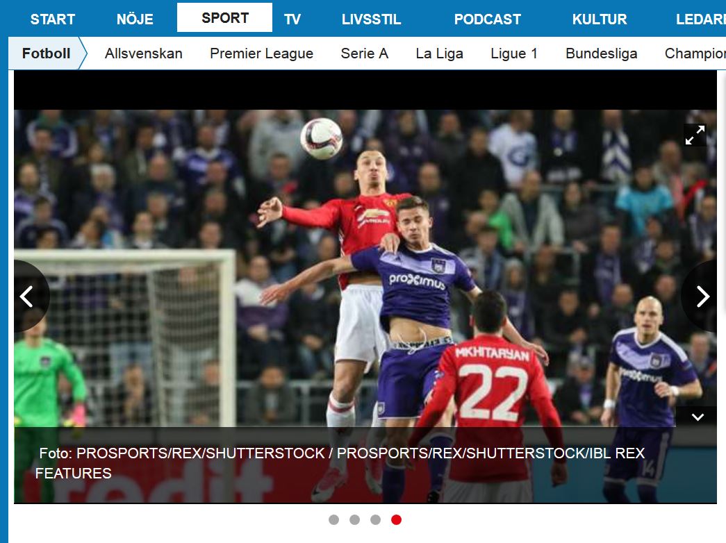 ProSportsImages's tweet photo. PUBLICATION: Two shots on Expressen for @PhilDuncanPhoto at #ANDMUN for #ProSportsImages #EuropaLeague https://t.co/3JZhsLxIVE