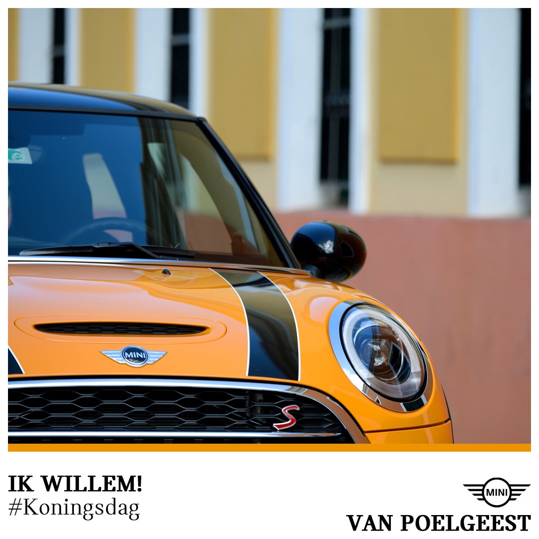 MINI 3-DEURS. IK WILLEM! ;-) #Koningsdag