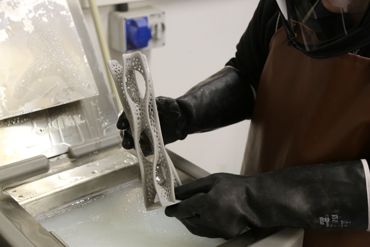 StageOneLtd's tweet image. Inside the 3D Process:
A #3Dprinting sample from our smallest printer.
#creativemanufacture
#complexform