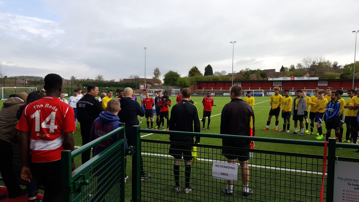 Community engagement at Redditch Utd. <a href="/RedditchCops/">Redditch SNTs</a> are officiating