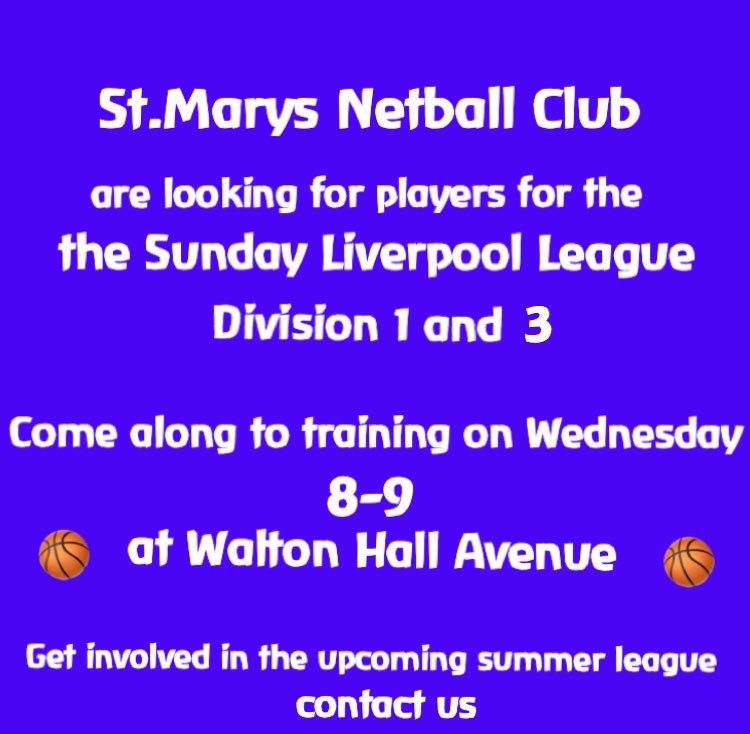 StMarys_Netball's tweet photo. Looking for new players, please retweet ❤️🏀 https://t.co/MuevYDxSTi