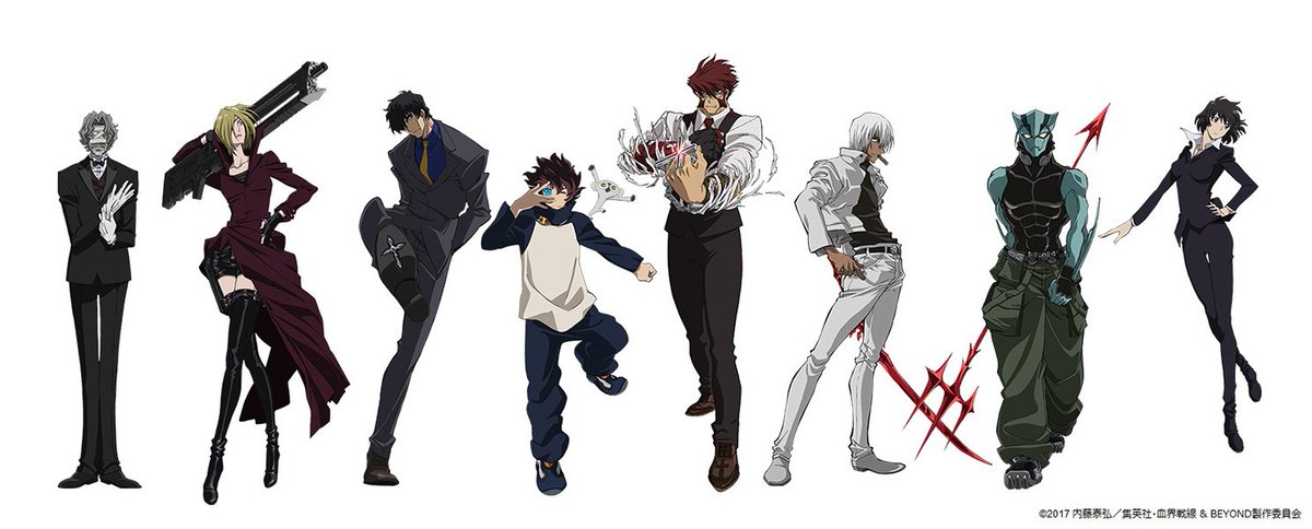 Pkjd On Twitter Kekkai Sensen Beyond S2 New Character Pkjd On Twitter Kekkai Sensen Beyond S2 New Character