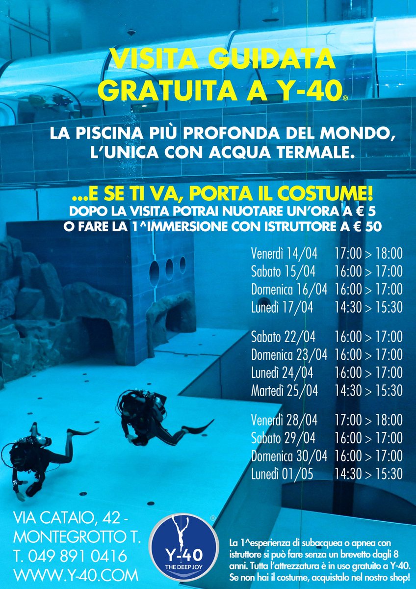 Y 40 The Deep Joy On Twitter A Pasqua Nuota Nella Piscina