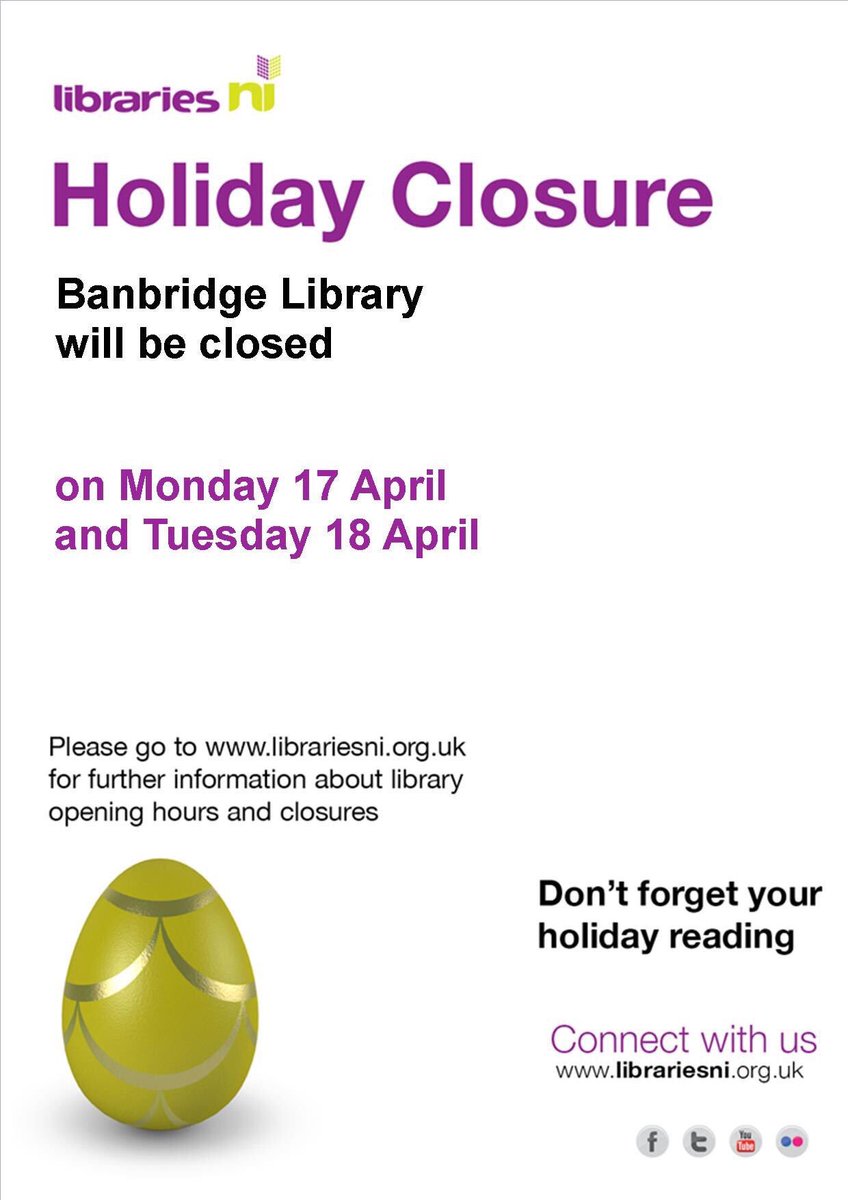 BanbridgeLib's tweet photo. We are closed on Monday &amp; Tuesday so please call us today or tomorrow to book for next Wednesday's Rhythm&amp;Rhyme. 🎤👫https://t.co/1Vof96F9YO https://t.co/Akn5yX6cbH