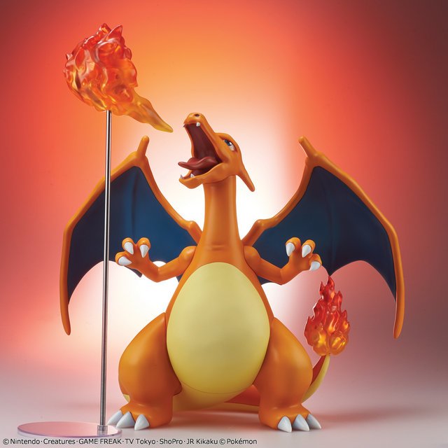 かっこいい ポケモン リザードンが約30cmのフィギュアで登場 Ndhdh9xgpn 身体は色分けされている部分を別パーツで造形 尻尾の炎と 口から吐き出される炎はクリアパーツで作られています ライブドアニュース Scoopnest