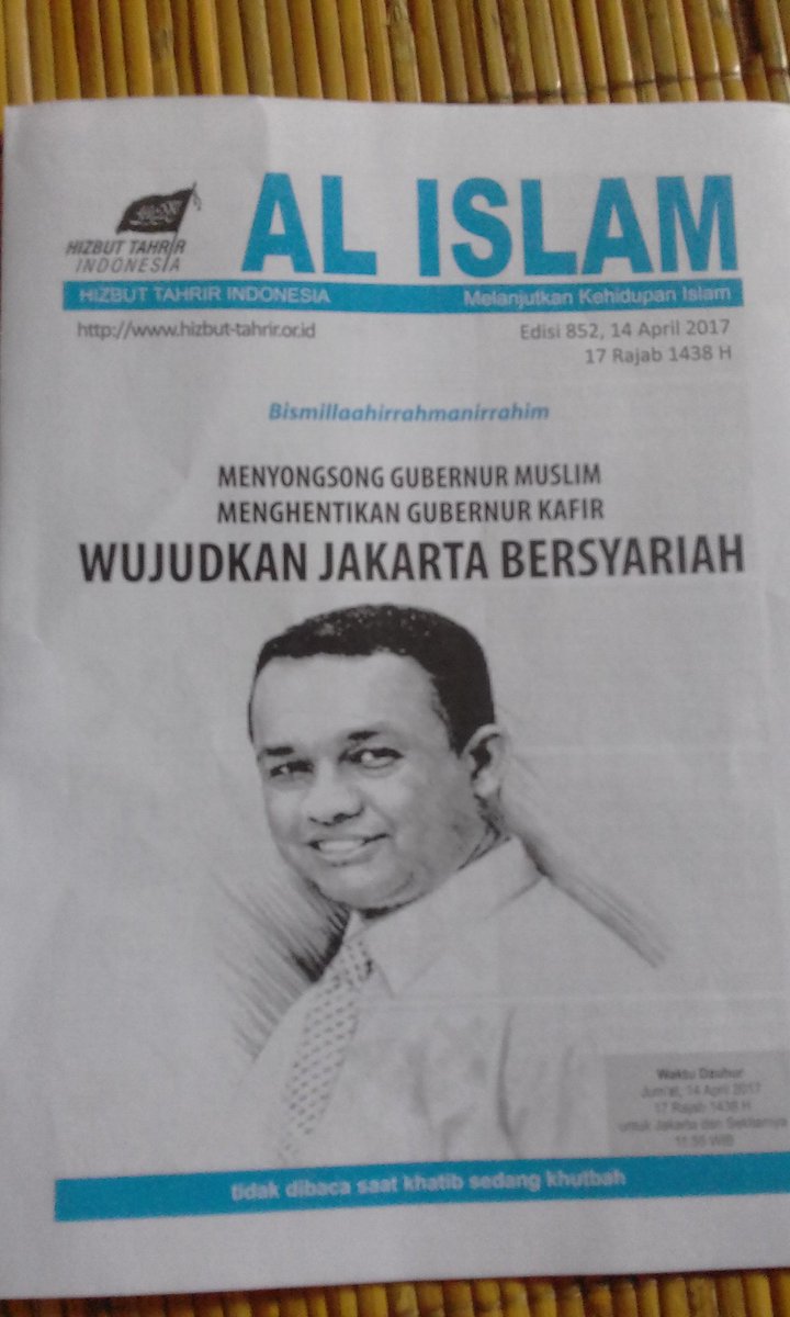 Di masa tenang Pilkada ini, mari kita awasi agar tak ada kampanye hitam atau politik uang #AniesSandiUntukPersatuan