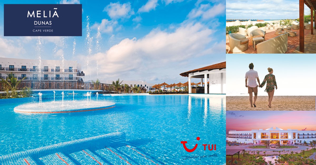 Geniet van één en al luxe in Melia Dunas Beach onder de Kaapverdische zon!  bit.ly/2o59WsI