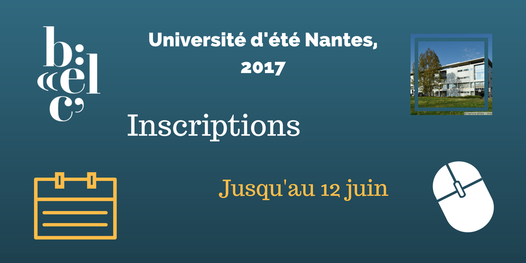belcfei's tweet photo. Les inscriptions pour l'université d'été #BELC 2017 sont ouvertes. Toutes les infos sur le site du CIEP : https://t.co/zp3VyjPk9g https://t.co/xSSYiqC1jm