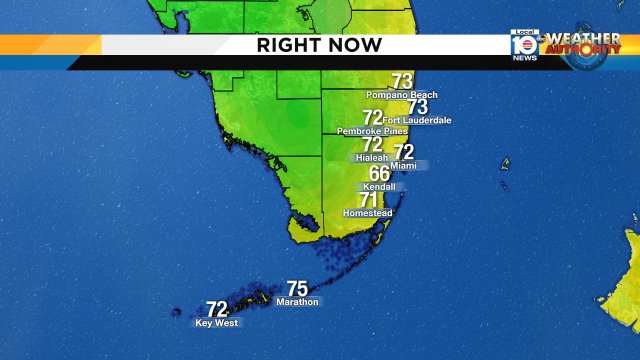 Comfortable temperatures & lower humidity making Friday morning feel quite pleasant. #miami #FLL #FLkeys https://t.co/1MRCIHQIG4