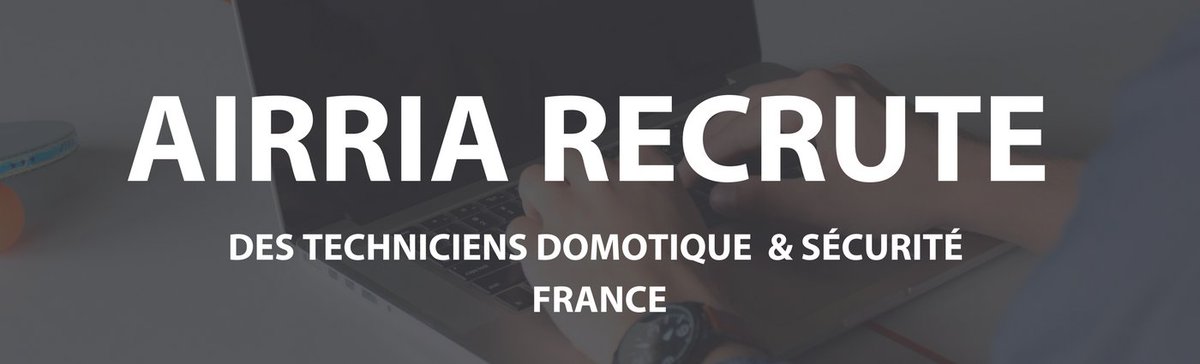 ReseauAIRRIA's tweet photo. @ReseauAIRRIA recherche des #techniciens #domotique et #sécurité en #france ! Nos offres sur https://t.co/M4Ncsmnr8k #job #emploi #recrute https://t.co/glrk2A8YmX