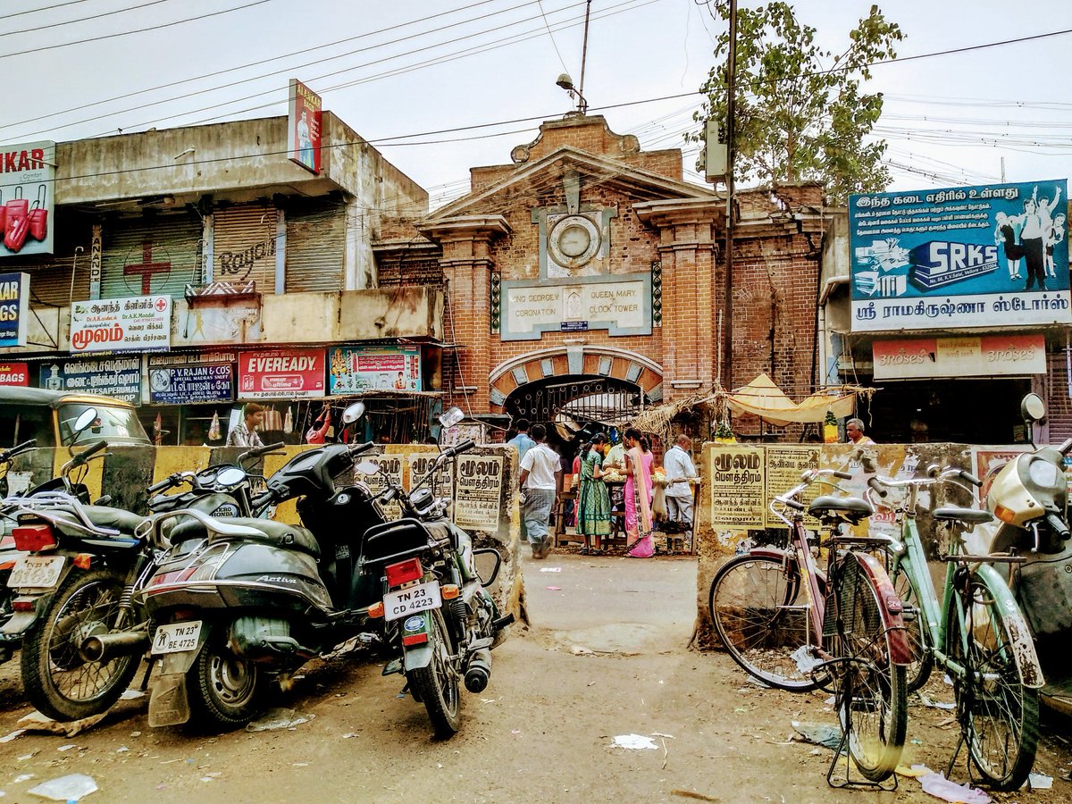 This is 1 of few hidden gems in vellore which locals also dont know.its a clock tower built duting king george V coronation #MacroTraveller