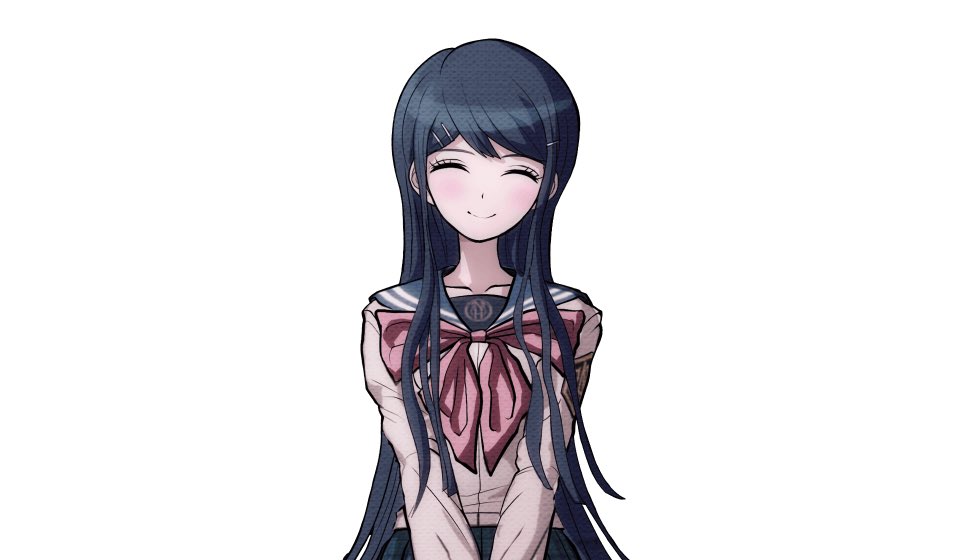 FalseCompanion's tweet image. She's changed into her Sayaka cosplay, going to attempt to talk to him this way.

❝Ah...

Yonai-kun... Good morning.❞