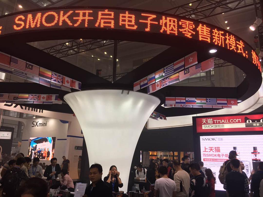 SMOK in Shenzhen ECIG IECIE Expo 2017 
Booth NO. 7C22