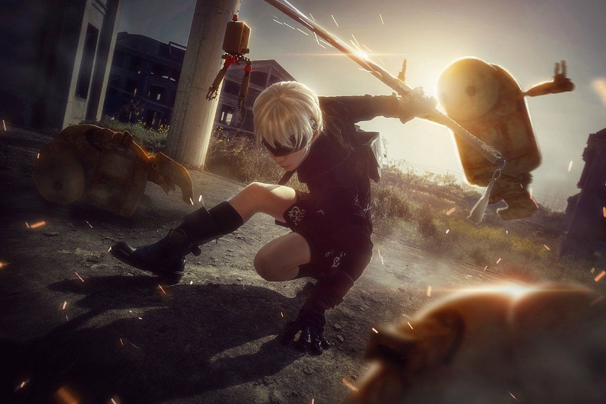 武侠天下 中華エンタメ情報 ニーア オートマタ のゲームスクショと思ったらコスプレの写真だった 中国レイヤーによる作品への再現度は凄まじいな クオリティが高すぎる 中国 コスプレ ニーアオートマタ