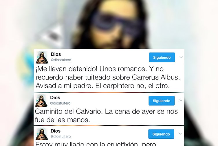Tremending's tweet photo. La tronchante narración en directo de Dios(tuitero) de su ‘calvario’ por Semana Santa @diostuitero https://t.co/rkeDn2UGHS https://t.co/yxVVkOdTKx