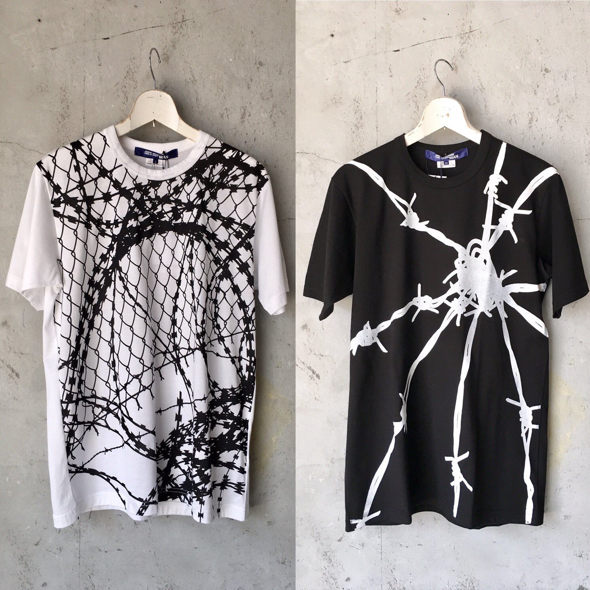 JUNYA WATANABE 04SS 有刺鉄線 tシャツ archive