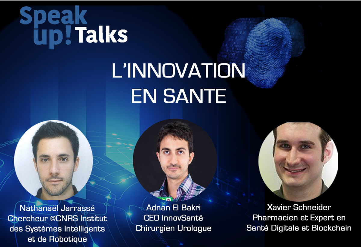 ancampetre's tweet photo. #SUTalks - #Innovation en #Sante: dernières inscriptions!
https://t.co/butNwQ7abB

#hcsmeufr #digital #blockchain #robotique #pharmacie https://t.co/TIOZmB3C34