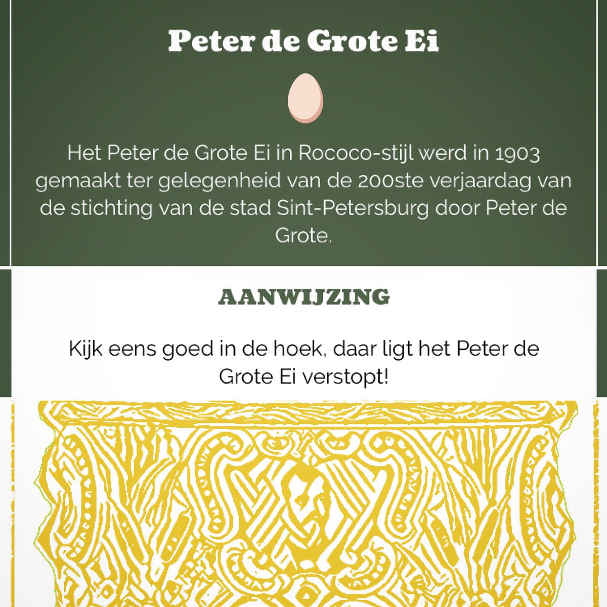 Ook het #PeterdeGroteEi ligt ergens op het #FortbijEdam. Kom jij deze #1ePaasdag (11-16 uur) stempelen op je smartphone? #StartFortenseizoen