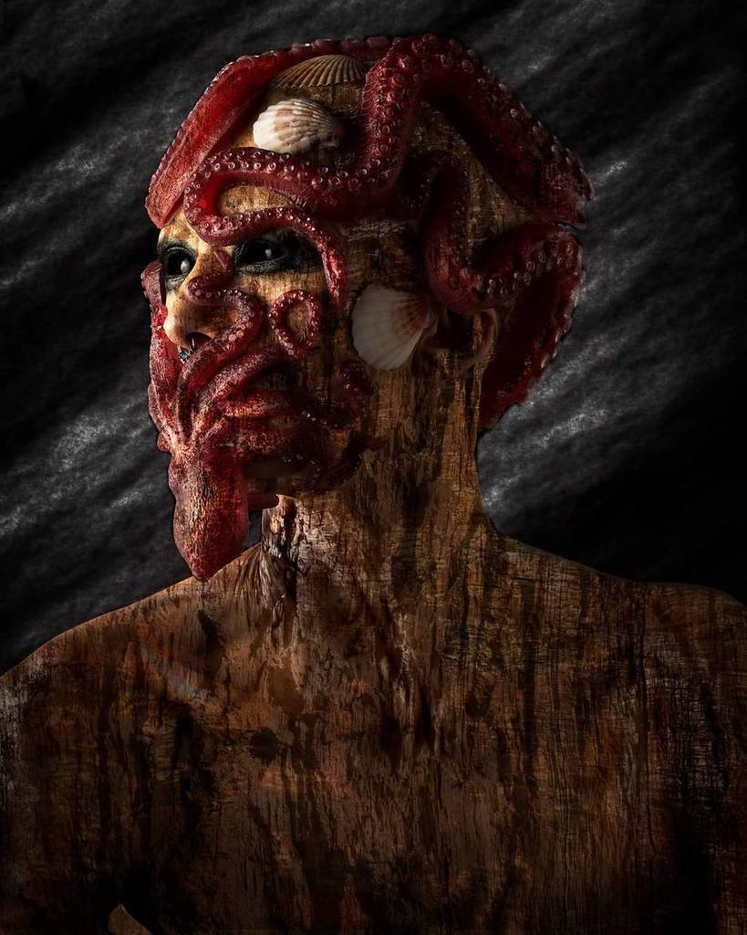 Stunning shoot with the #amazing #talented @sanymakeup7 and <a href="/scarlettkay85/">Scarlett-kay</a> #prosthetic #makeup #fantasy #creature … ift.tt/2pdNbHd