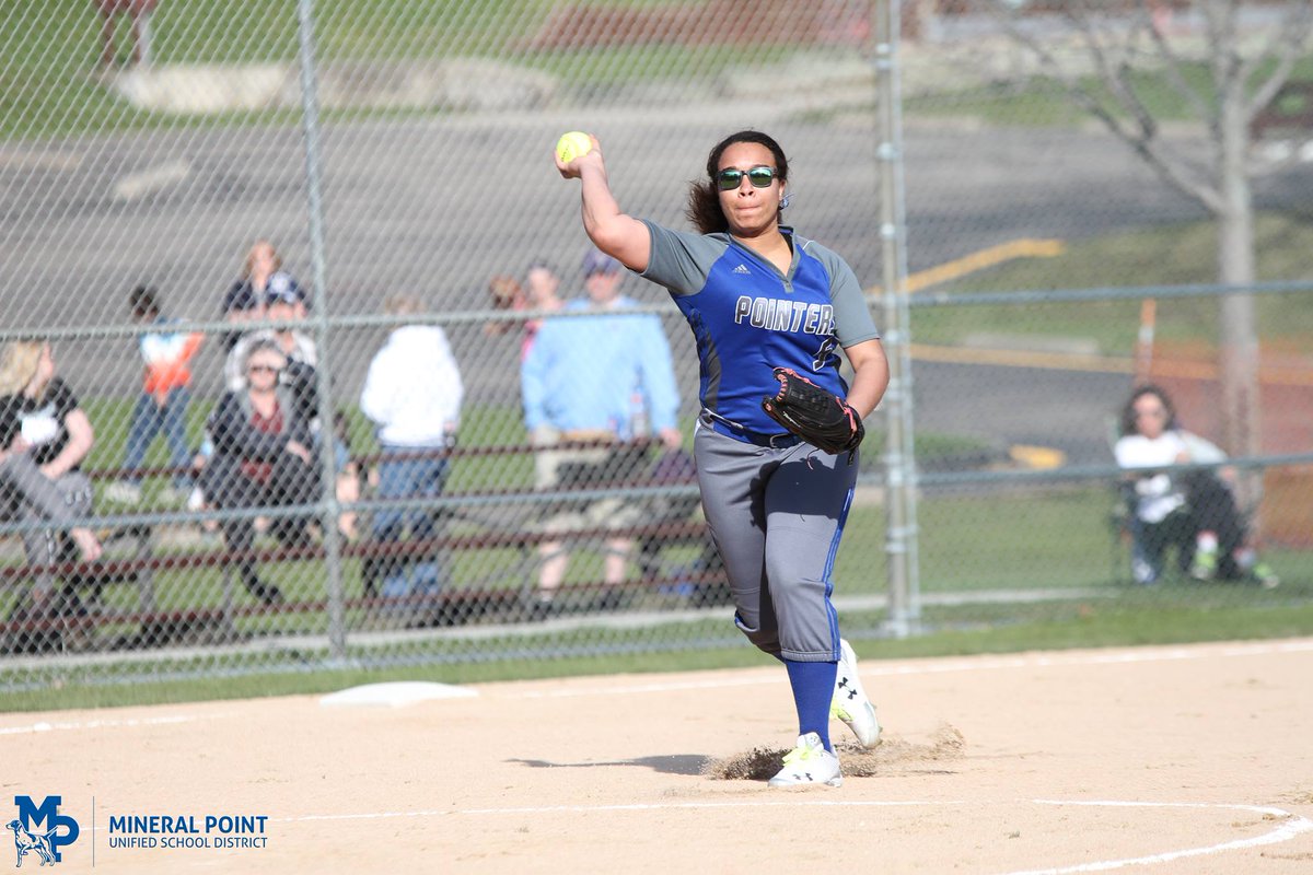 Rockshot_Joelle's tweet photo. Kudos to #PointerNation's @destineekruser named a Wisconsin Fastpitch Softball Coaches Association Senior All-Star! https://t.co/Zb3gntH5Fq
