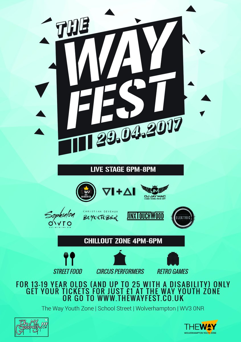 TheWayYouthZone's tweet photo. Get your tickets to #TheWayFest now! Live music, free food, street performers&amp;more. Find out what it's all about at https://t.co/sdQ3R6lStg https://t.co/tgq1aPIYwu