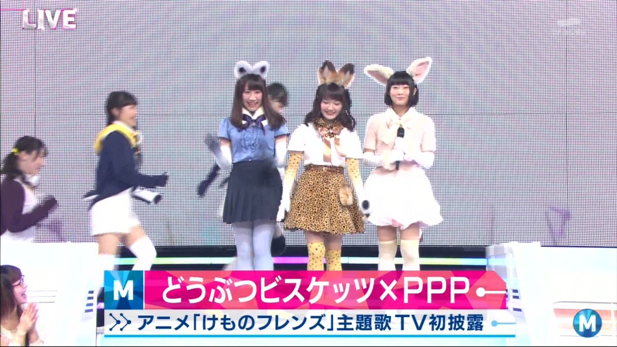 けものフレンズ Mステ にどうぶつビスケッツ出演で同日出演の歌手 竹原ピストルさんの好感度が何故か爆上がり Togetter