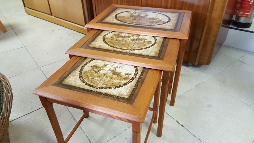 Reloved1's tweet image. Danish Mobelfabrikken Toften Nest of Tables in good condition
0141 954 2323
