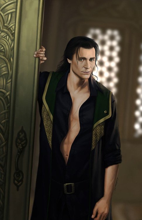 Morning... •Loki looks at the tl and watches it•