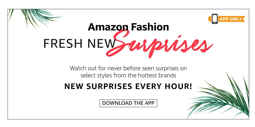 AmazonFashionIn's tweet photo. Have you shopped yet ? #FreshNewLookSale #AmazonLoves #AmazonFashionFiles #Surprises https://t.co/iFKPdBRyU3