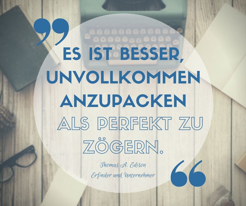 mainZIT's tweet photo. "Es ist besser, unvollkommen anzupacken als perfekt zu zögern." Ein #Zitat von Thomas A. Edison. 
→ Also packen wir es an! 🤓 #durchstarten https://t.co/uqXSz6cZsN