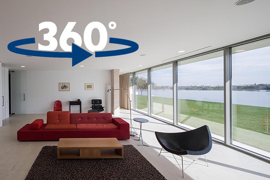 Take a virtual tour around this house to discover the spectacular expanses of glazing oriented towards the water.
fal.cn/upEr