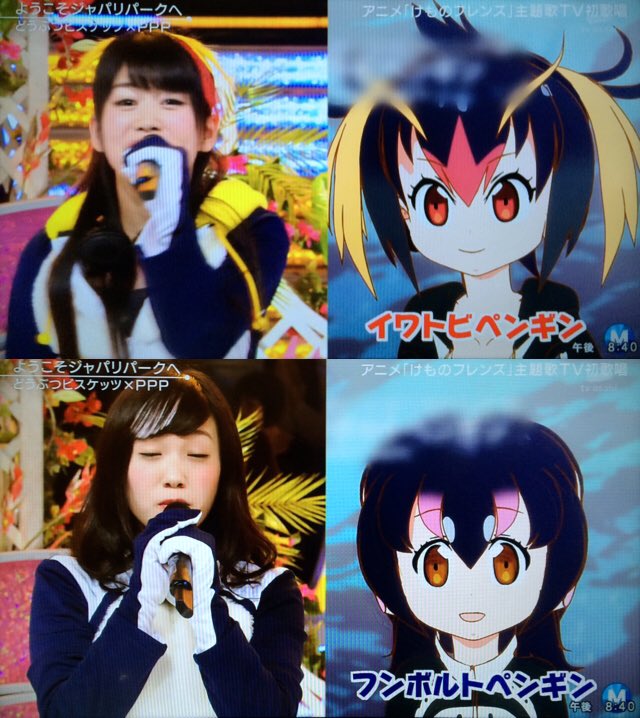 Mステ にけものフレンズのどうぶつビスケッツが登場してフレンズ大歓喜 タモリがイグアナのフレンズになって うーがおー 2ページ目 Togetter