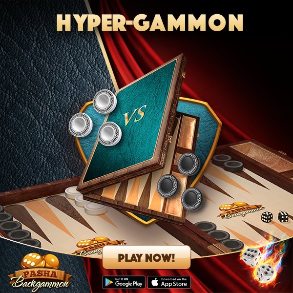 PashaBackgammon's tweet photo. Did you try Hyper-Gammon?
Let's Try ➡ https://t.co/lapGE3DLEw
#backgammon #mobilegame #pashabg #hypergammon #try #GamersUnite #gameart https://t.co/Q8S3S1KfxY