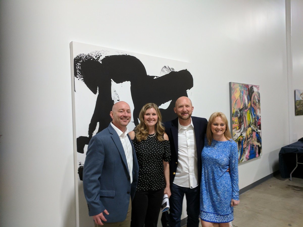 stevepurban's tweet photo. Riderflex team enjoying a night out! Boulder Symphony’s Annual Fundraiser. #riderflex #staffing #recruiting #blacklabsports #isplack https://t.co/yd8wxQctNd