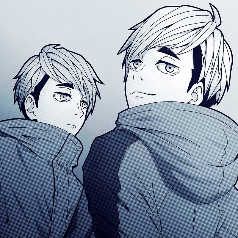 宮侑くんと治くん、カラーが待ち遠しい!!