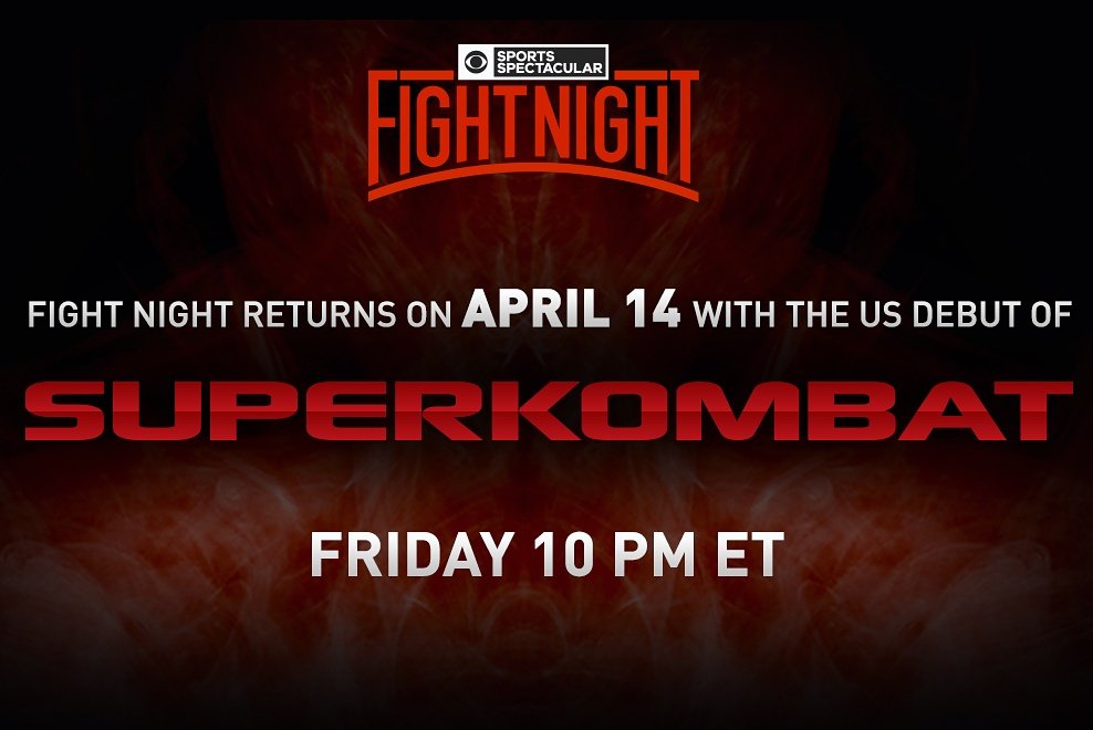 4MMediaCorp's tweet photo. Tonight! @CBSSports #SuperKombat #4MMedia #HolrMedia @DJJove @MrAListEnt #Kickboxing #Boxing #MMA https://t.co/IjxtC61j4v