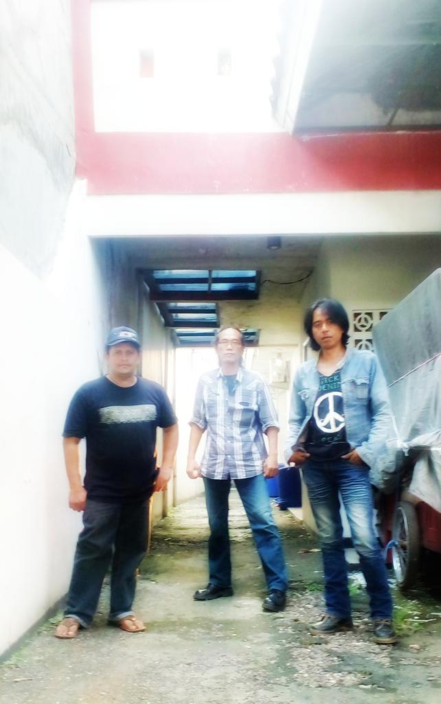 We are ready to roll for the #HammerSonic2017 tho there are only 3 members, but his spirit is still with us \m/
