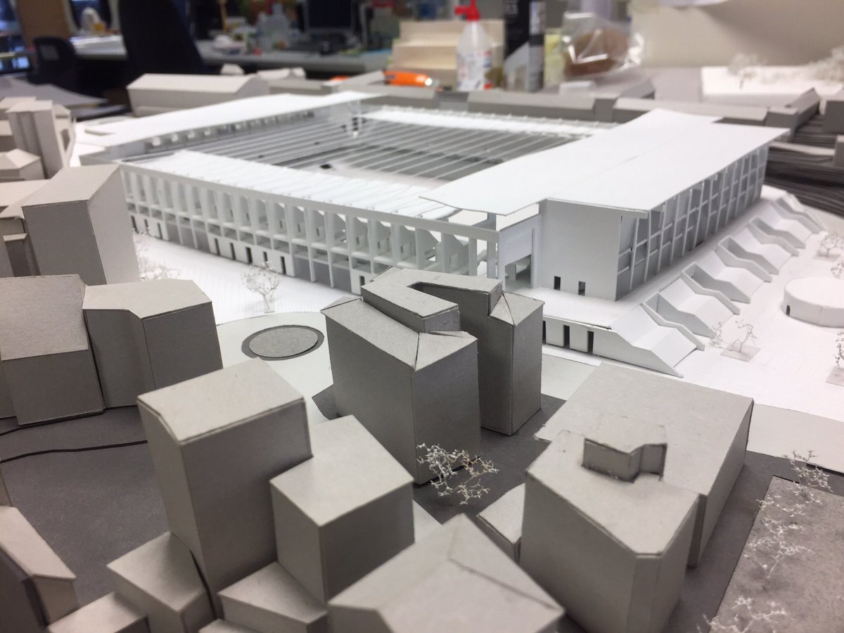 DoniniValeria's tweet photo. New Como Stadium, thesis project @CalcioComo @APuniEssien #architecture #stdium #polimi https://t.co/QEJvdOqNNB