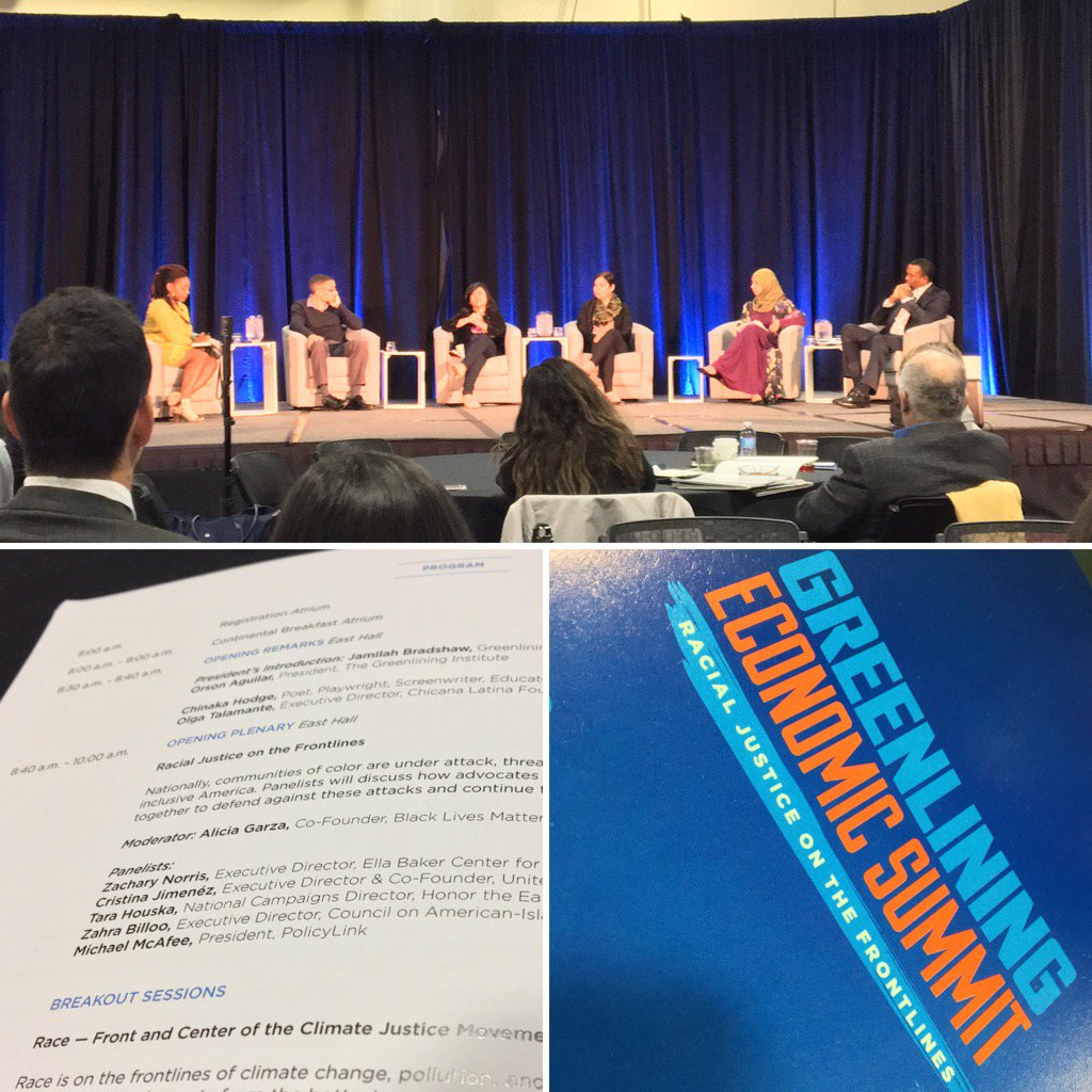 Starting this Friday morning with challenging and inspiring convo on Racial Justice on the Frontlines at #GES24.