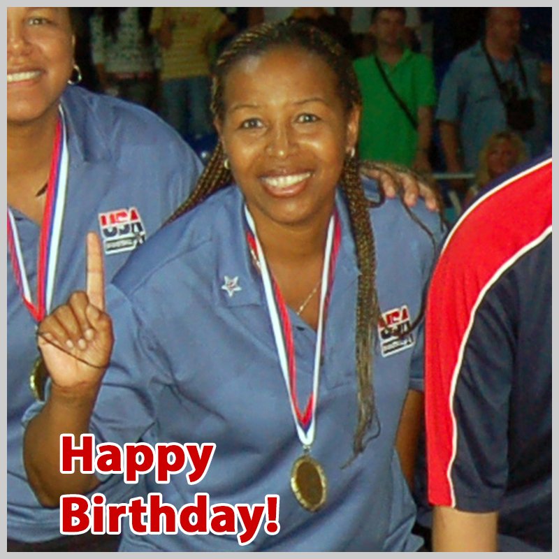 Happy birthday, Cynthia Cooper-Dyke AllDecade14!     
