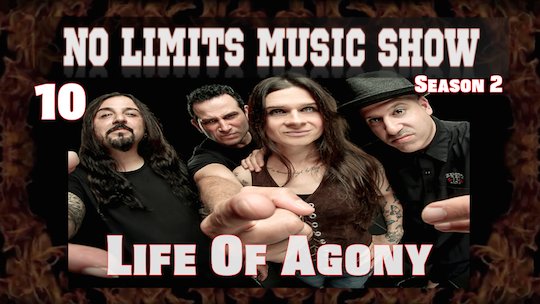 NLMShow's tweet photo. > @offiLIFEOFAGONY discuss how @MinaCaputo's transition influenced their NEW album &amp; we pay tribute to #PeterSteele: https://t.co/PSlU2nXd2H https://t.co/XI4gyalwEu