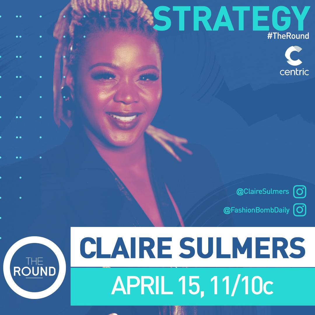 BETherTV's tweet image. Join Claire Sulmers as she will be talking about #Strategy on the finale of #TheRound tomorrow at 11/10c!