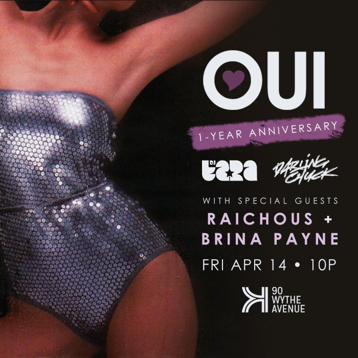 plugville's tweet photo. TONIGHT
#OuiNYC
@darlingchuck
@djtara
@raichous
@DJBrinaPayne
π@kinfolklife
- https://t.co/e5PqRKLNVn